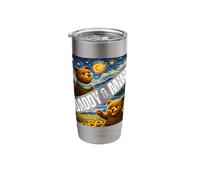 Daddy & Mini Cute Bear Matching Father’s Day Starry Night Stainless Steel Insulated Tumbler