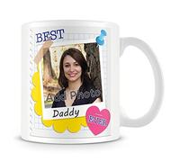 Daddy Mug with Photo - Best Ever Personalised Photo Mug