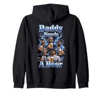 Daddy Needs A Beer Dad Father's Day Bootleg Zip Hoodie