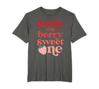 Daddy of the Berry Sweet One Strawberry First Birthday 1st T-Shirt