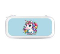 Daddy of The Birthday Princess Un-icorn Carry Case for Switch Carrying Cover Storage Bag Protective Accessories Travel White-Style