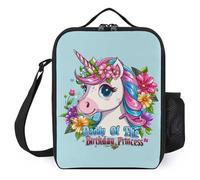 Daddy of The Birthday Princess Un-icorn Lunch Bag Portable Lunch Box Cooler Bags Container Tote Bag for Women Men