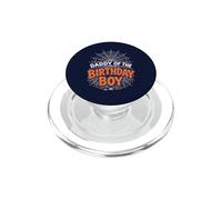 DADDY of the BOY Birthday Web Spider Halloween Party Tee PopSockets PopGrip for MagSafe
