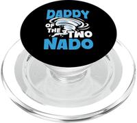 Daddy OF THE TWO NADO Daddy Two-nado Birthday PopSockets PopGrip for MagSafe