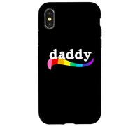 DADDY Older Queer Man LGBTQ Gay Pride Month Parade Fit Case for iPhone X/XS