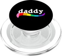 DADDY Older Queer Man LGBTQ Gay Pride Month Parade Fit PopSockets PopGrip for MagSafe