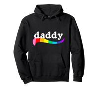DADDY Older Queer Man LGBTQ Gay Pride Month Parade Fit Pullover Hoodie