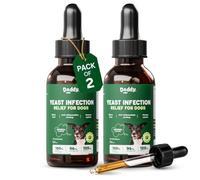 Daddy Paw Dog Ear Infection Treatment Fast Relief for Itching & Soothing Yeast Infection Treatment for Dogs, Allergy Relief, Dog Ear Infection, Anti Inflammatory Formula for Ears & Skin Care