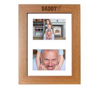 Daddy Photo Picture Frame Double 6x4 Inch Landscape