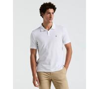 Daddy Pique Polo Shirt In Bright White