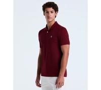 Daddy Pique Polo Shirt In Cabernet