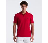 Daddy Pique Polo Shirt In Red
