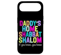 Daddy’s home Shabbat shalom funny podcast quote viral humor Case for iPhone Air