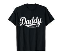 Daddy since 2024 Father's Day Birth Vintage Design T-Shirt