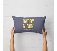 Daddy & Son Reading & Cuddle Spot Rectangular Cushion - 30x50cm
