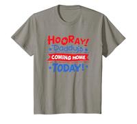 Daddy's Coming Home Today Deployment Homecoming Shirt T-Shirt