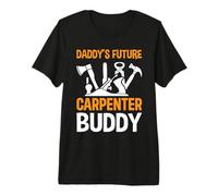 Daddy's Future Carpenter Buddy - Woodworking Handyman Joiner Premium T-Shirt