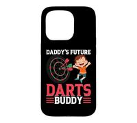 Daddy's Future Darts Buddy - Darts Player Boy Darts Baby Case for iPhone 15 Pro