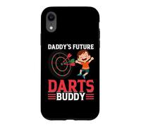 Daddy's Future Darts Buddy - Darts Player Boy Darts Baby Case for iPhone XR