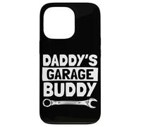 Daddy's Garage Buddy Car Lover Mechanic Garage Car Guy Case for iPhone 13 Pro