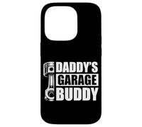 Daddy's Garage Buddy Car Lover Mechanic Garage Car Guy Case for iPhone 14 Pro