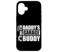 Daddy's Garage Buddy Car Lover Mechanic Garage Car Guy Case for iPhone 16