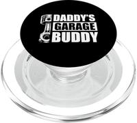 Daddy's Garage Buddy Car Lover Mechanic Garage Car Guy PopSockets PopGrip for MagSafe