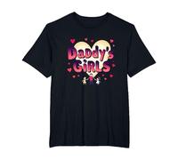 Daddy's Girls: Awesome Like My Daughters Family Love T-Shirt, Men's Big and Tall, Black, 2X Tall