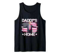 Daddy's Home Trmp 2024 Funny TrumpTake Amerca Back Tank Top