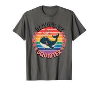 Daddy's Lil' Squirter Funny Vintage Big Whale Cute T-Shirt