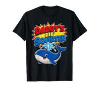Daddys Lil Squirter Whale Comic Pop Art T-Shirt