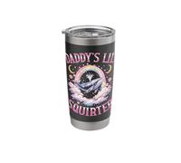 Daddy's Lil' Squirter Whale Rainbow Bootleg y2k Stainless Steel Insulated Tumbler