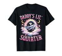 Daddy's Lil' Squirter Whale Rainbow Bootleg y2k T-Shirt