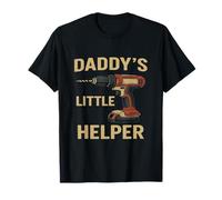 Daddy's Little Helper Funny Toddler Power Drill Gift for Dad T-Shirt