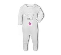Daddys Little Monster Girl - Baby Romper Suit,