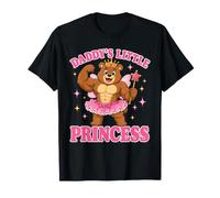 Daddys Little Princess Buff Bear Gym Flex T-Shirt