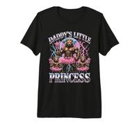 Daddys Little Princess Papa Bear Gym Dad Premium T-Shirt