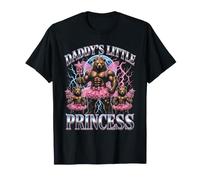 Daddys Little Princess Papa Bear Gym Dad T-Shirt