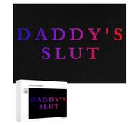 Daddy's Slut Jigsaw Puzzles for Adults Wooden Puzzle Picture for Home Wall Decor 300 PCS
