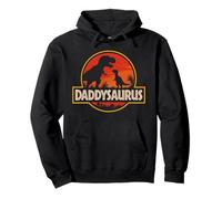 Daddysaurus Dinosaur Dad Funny Pullover Hoodie