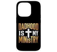 Dadhood Is My Ministry Jesus Christian Dad Faith Case for iPhone 14 Pro