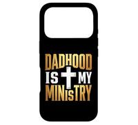 Dadhood Is My Ministry Jesus Christian Dad Faith Case for iPhone 17 Pro