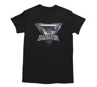 Dadiator T-Shirt Tee Top - Gladiator 90's TV Show Games Battle Father's Day Dad Daddy Father Gift for Him Present (Medium, Black)