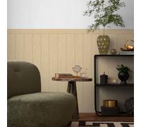 Dado Vinyl Wall Panel Wallpaper Natural As Creation 39803-3