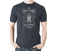 Dad's Army 'Don't Panic' T-Shirt & Socks Set Black