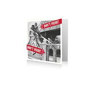 Dad's Army Official Birthday Card, Don't Panic, Don't Panic…Just Another Birthday,Multi,210 x 290 mm