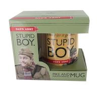 Dad's Army Official Mug, Stupid Boy, Pike & Mainwaring, Gift Boxed