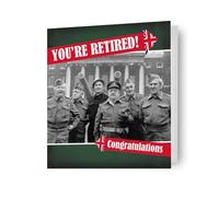 Dad's Army RETIREMENT CARD