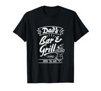 Dads Bar and Grill Value Graphic T-Shirt, Men, Black, L