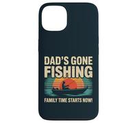 Dad's Gone Fishing - Funny Family Time Fishing Father Dad Case for iPhone 13
